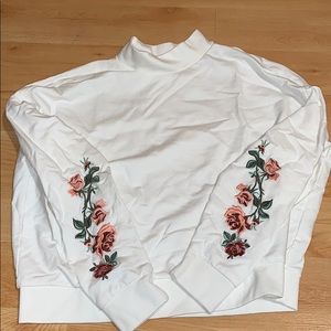 White sweater from Italy